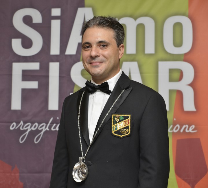 Livio Del Chiaro miglior Sommelier Fisar 2014.